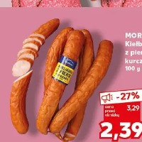 Morliny Kiełbasa z piersi kurczaka