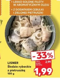Lisner Śledzie rybackie z pietruszką