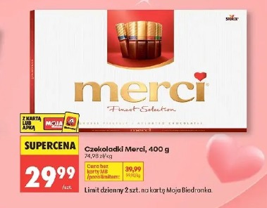 Czekoladki Merci