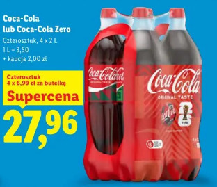 Coca-Cola lub Coca-Cola Zero