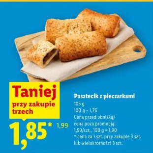Pasztecik z pieczarkami
