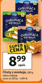 Filety z mintaja, różne rodzaje