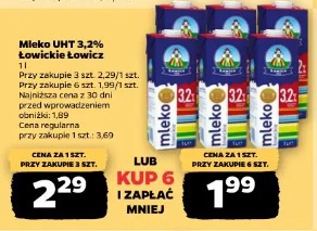 Mleko UHT 3,2% Łowickie Łowicz