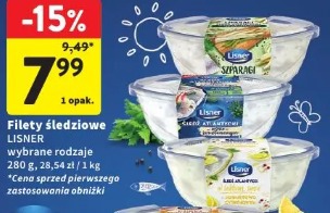 Filety śledziowe Lisner