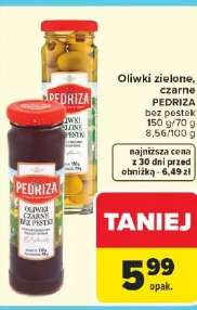 Oliwki zielone, czarne Pedriza