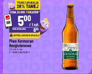 Piwo Kormoran Bezglutenowe