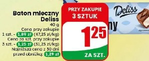 Baton mleczny Deliss