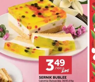 Sernik Bublee Cukiernia Staropolska