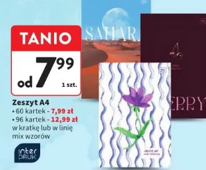 Interdruk zeszyt A4