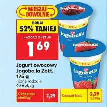 Jogurt owocowy Jogobella Zott