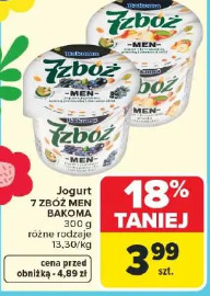 Jogurt 7 zbóż MEN BAKOMA