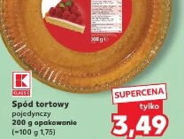 Spód tortowy pojedynczy