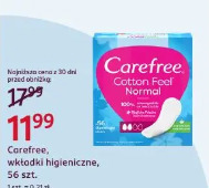 Carefree, wkładki higieniczne