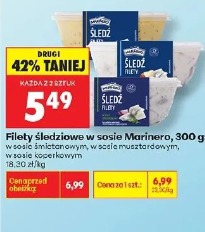 Filety śledziowe w sosie Marinero