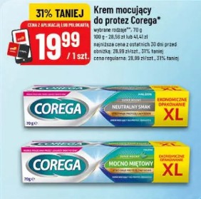 Krem mocujący do protez Corega