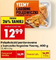 Polędwiczki panierowane z kurczaka łagodne Yeemy