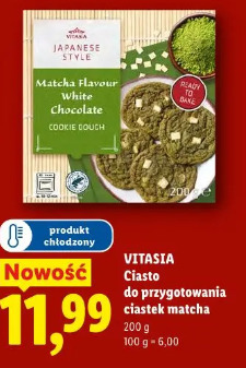 Vitasia Ciasto do przygotowania ciastek matcha