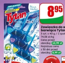 Zawieszka do wc barwiąca Tytan