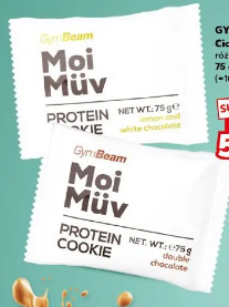 Gym Beam Moi Muv Protein Cookie lemon and white chocolate