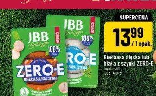 Kiełbasa śląska lub biała z szynki ZERO-E JBB Bałdyga