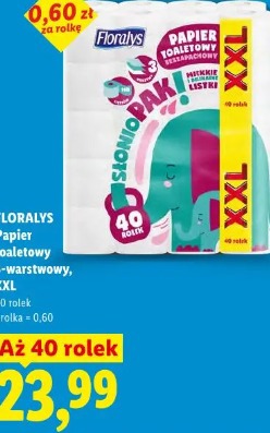 Florays Papier toaletowy 3-warstwowy, XXL