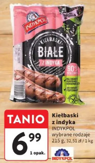 Kiełbaski białe z indyka Indykpol