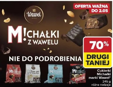 Cukierki Michałki marki Wawel