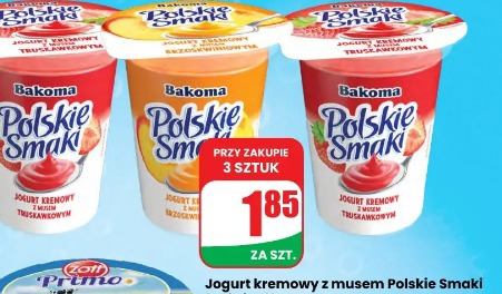 Jogurt kremowy z musem Polskie Smaki