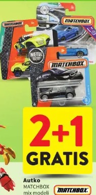 Autko MATCHBOX mix modeli