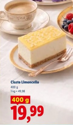 Ciasto Limoncello