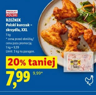 Rzeźnik Polski kurczak – skrzydła XXL