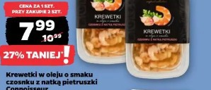 Krewetki w oleju o smaku czosnku z natką pietruszki Connoisseur