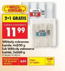 Lumia wkłady zalewane do zniczy