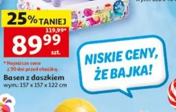 Basen z daszkiem