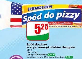Spód do pizzy w stylu amerykańskim Henglein