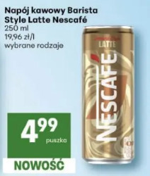 Napój kawowy Barista Style Latte Nescafé