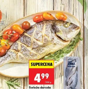 Świeża dorada patroszona Marinero
