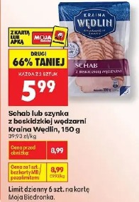 Schab lub szynka z boskiej dębowej wędzarni Kraina Wędlin