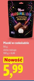 Mimi Marshmallows w czekoladzie mlecznej