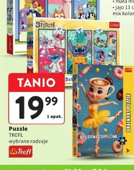 Puzzle TREFL wybrane rodzaje