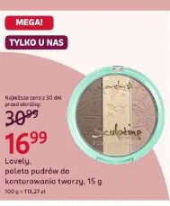Lovely, paleta pudrów do konturowania twarzy