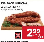 Kiełbasa krucha z galaretką Madej & Wróbel