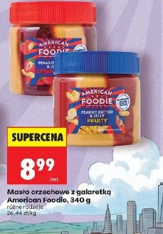 Masło orzechowe z galaretką American Foodie