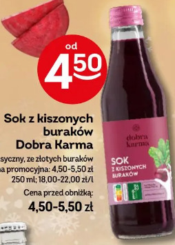 Sok z kiszonych buraków Dobra Karma