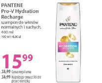 Pantene Pro-V Hydration Recharge szampon do włosów normalnych i suchych
