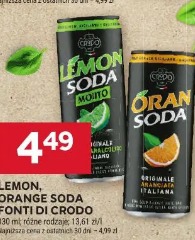 Lemon, Orange Soda Fonti di Crodo