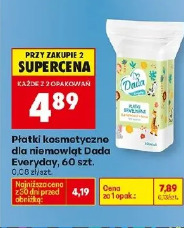 Płatki kosmetyczne dla niemowląt Dada Everyday