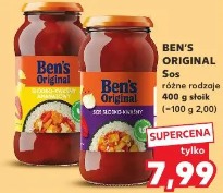 Ben's Original Sos różne rodzaje