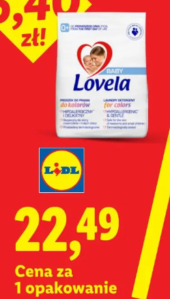 Lovela Baby proszek do prania kolorów