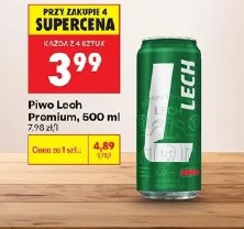 Piwo Lech Premium, 500 ml